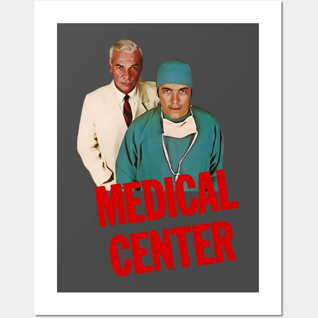 Medical Center - Chad Everett - 60s Tv Show Wall Art by wildzerouk